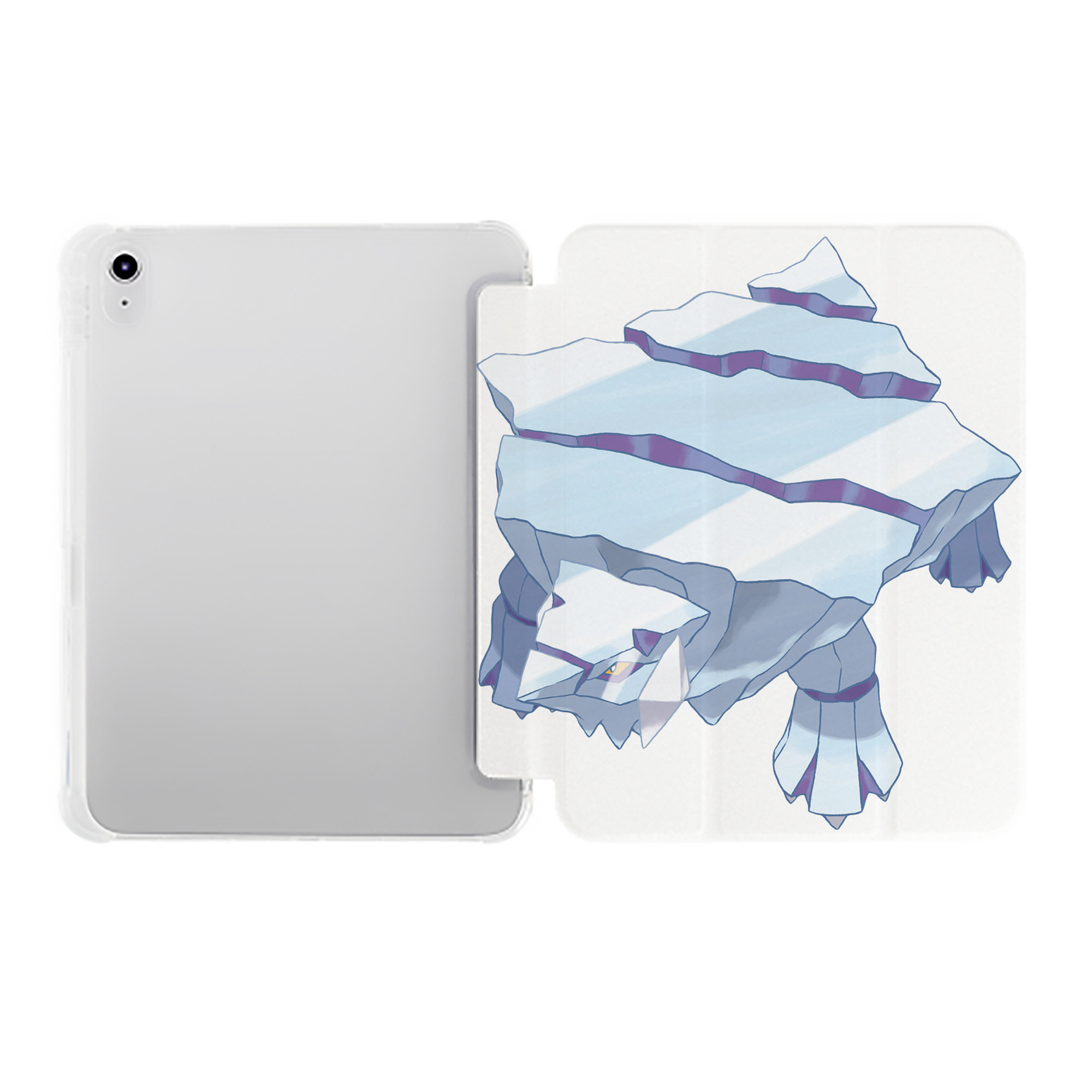 （画像用） ポケットモンスター Pokémon IPad ケース ペン収納付き 三つ折りスタンド PUレザー×シリコン 対応機種9.5/10.5/10.9インチ